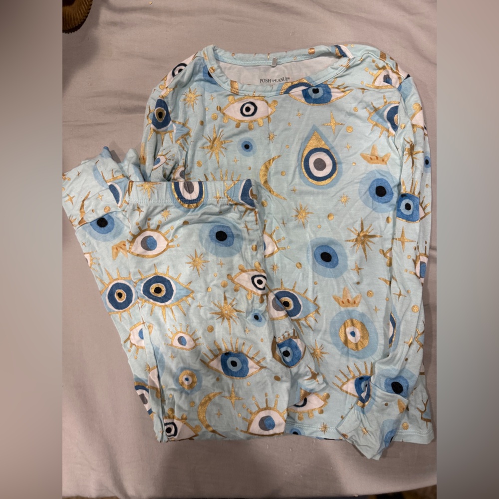 Posh Peanut Long Sleeve Celestial Pajamas 5T